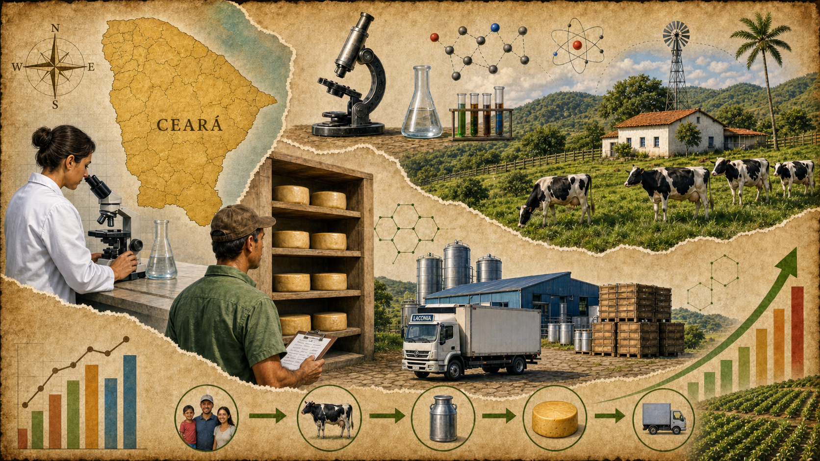 Inovação à mesa: Funcap impulsiona produção de queijos finos e fortalece o agronegócio cearense